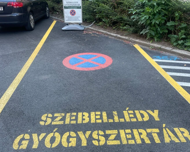 Kényelmes parkolás vásárlóink számára