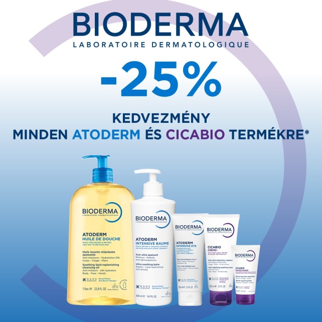A NAGY TÉLI ATODERM ÉS CICABIO AKCIÓ - 25% KEDVEZMÉNY