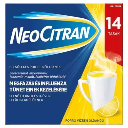 NEOCITRAN belsőleges por felnőtteknek, 14x