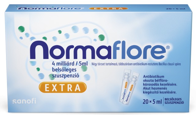 NORMAFLORE EXTR 4M/5ML BELS SZUSZ 20X5ML