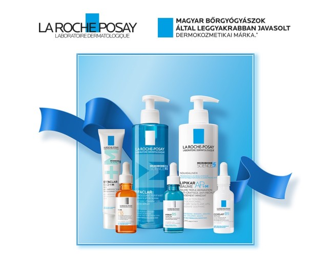 25% kedvezmény bármely La Roche-Posay bőrápoló vásárlása esetén