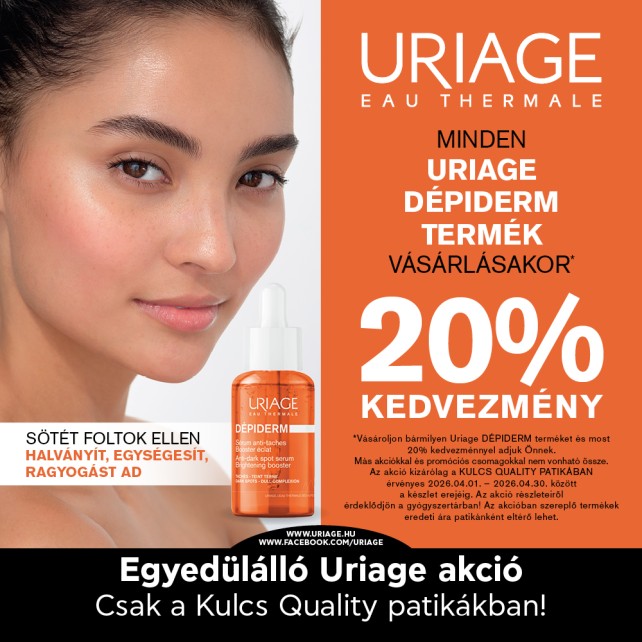 Uriage Dépiderm termékek -20%