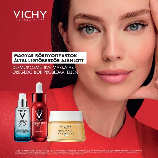Glamour Napok Vichy arcápolók 25%