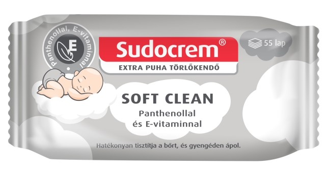 SUDOCREM SOFT CLEAN BABA TÖRLŐKENDŐ BEVEZETÉSE