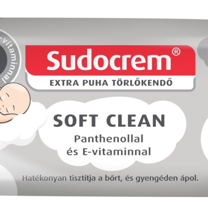 SUDOCREM SOFT CLEAN BABA TÖRLŐKENDŐ BEVEZETÉSE