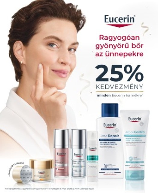 Eucerin 25% kedvezménnyel