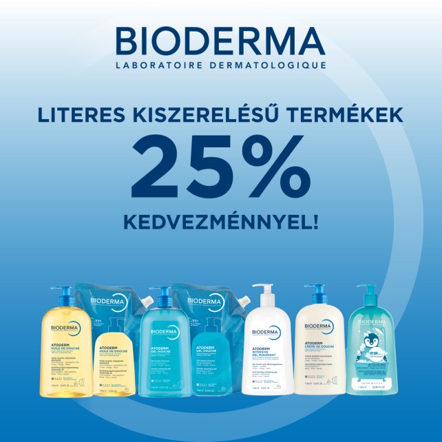 BIODERMA LITERES TERMÉKEK AKCIÓJA