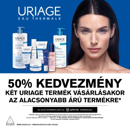 Uriage akció 1+50%