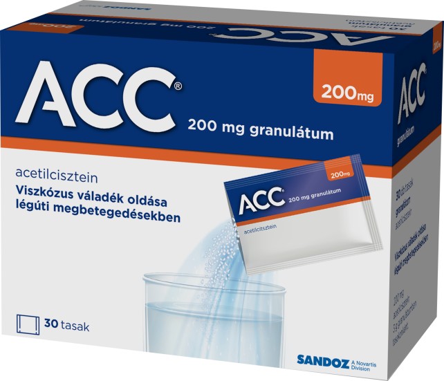ACC 200 mg granulátum 30x