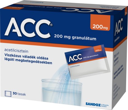 ACC 200 mg granulátum 30x