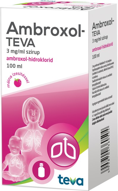 Ambroxol-TEVA 3mg/ml szirup szájfecskendővel