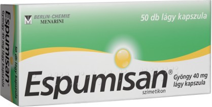 ESPUMISAN GYÖNGY 40MG LÁGY KAPSZULA 50X