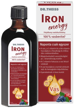 DR THEISS IRON ENERGY ÉTRKIEG FOLY 250ML