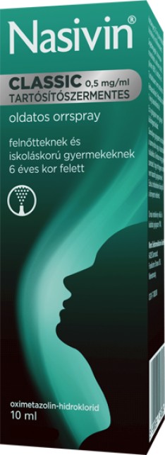 Nasivin Classic Tartósítószer-mentes