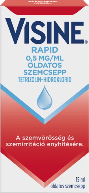 VISINE RAPID 0,5MG/ML OLDATO SZEMCS 15ML