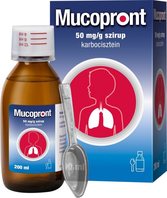 Mucopront 50 mg/g