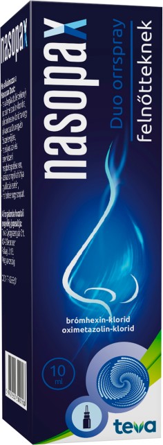 NASOPAX ORRSPRAY FELNŐTTNEK 1X 10ML