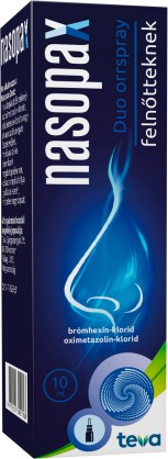 NASOPAX ORRSPRAY FELNŐTTNEK 1X 10ML