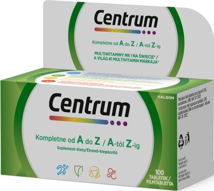 Centrum® A-tól Z-ig® multivitamin, 100x