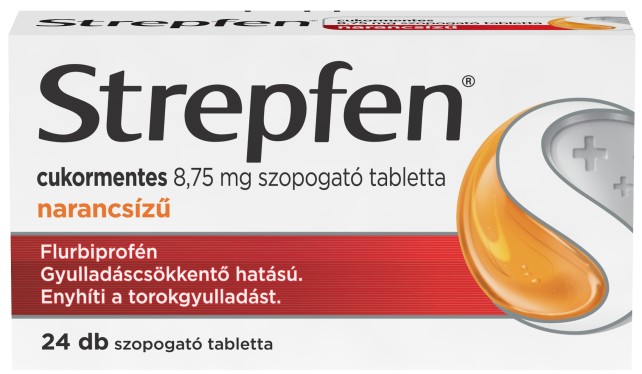 Strepfen Cukormentes 8,75 mg szopogató tabletta 24x