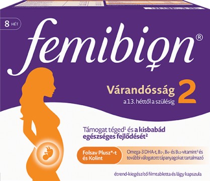 Femibion 2 Várandósság filmtabletta kapszula 56x+56x