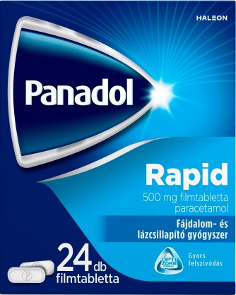 Panadol Rapid 500 mg filmtabletta, 24x