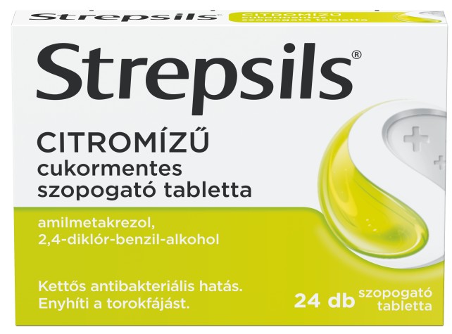 STREPSILS CITROM CUKORMENT SZ TABL 24X
