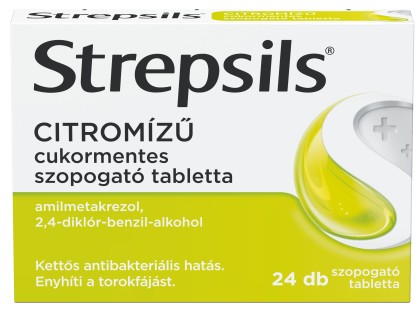 STREPSILS CITROM CUKORMENT SZ TABL 24X
