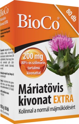 MÁRIATÖVIS KIVONAT EXTRA TABL 80X BIOCO