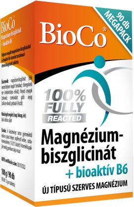 BioCo Magnézium-biszglicinát+bioaktív B6 MEGAPACK