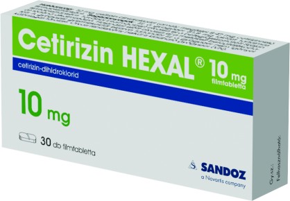 Cetirizin Hexal 10 mg