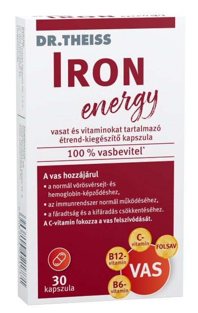 Dr. Theiss IRON Energy étrend-kiegészítő