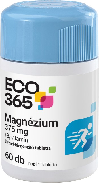 ECO365 Magnézium 375mg + B6-vitamin