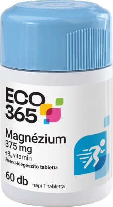ECO365 Magnézium 375mg + B6-vitamin