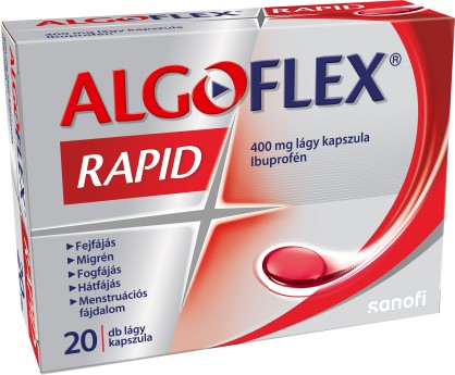 ALGOFLEX RAPID 400MG LÁGY KAPSZ 20X