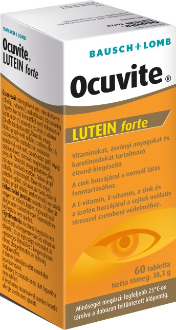 Ocuvite Lutein forte, 60 tabletta