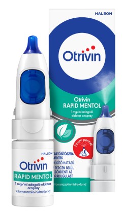 Otrivin RAPID MENTOL 1mg/ml adagoló oldatos orrspray