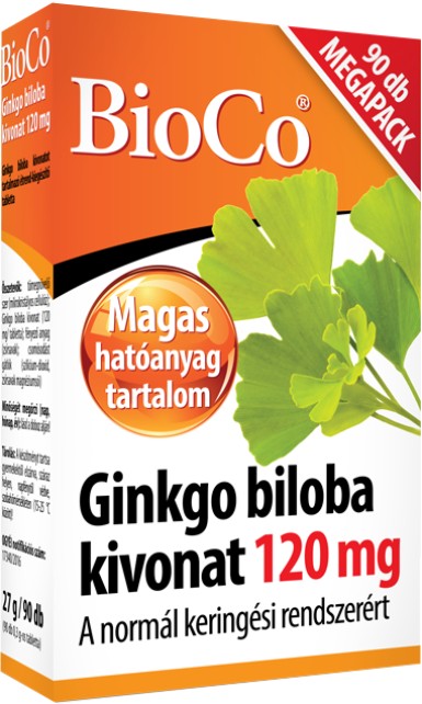 BioCo Ginkgo biloba kivonat 120mg